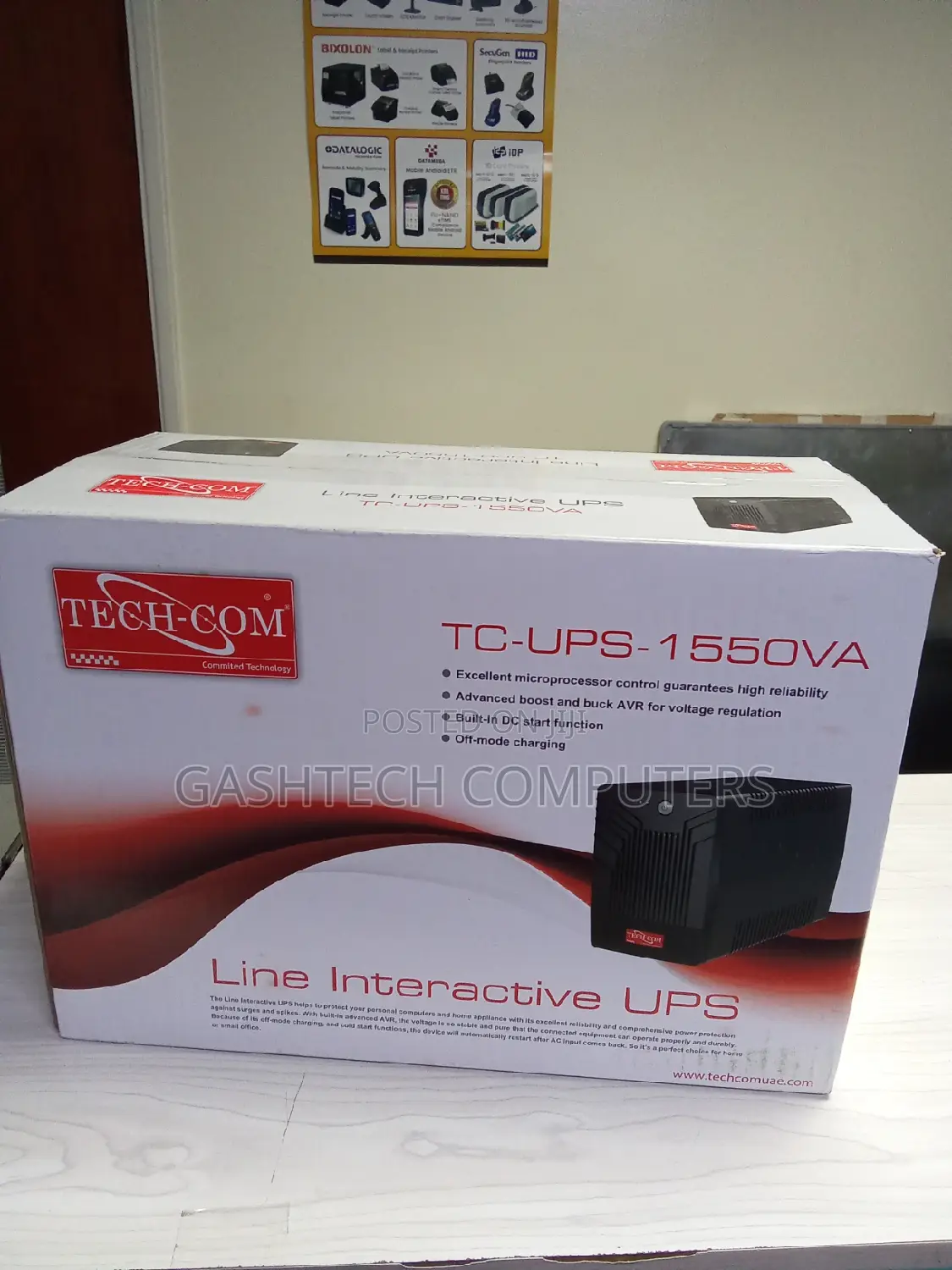 Tech - Com 1550VA Ups ^^ Tech - Com 1550VA Ups