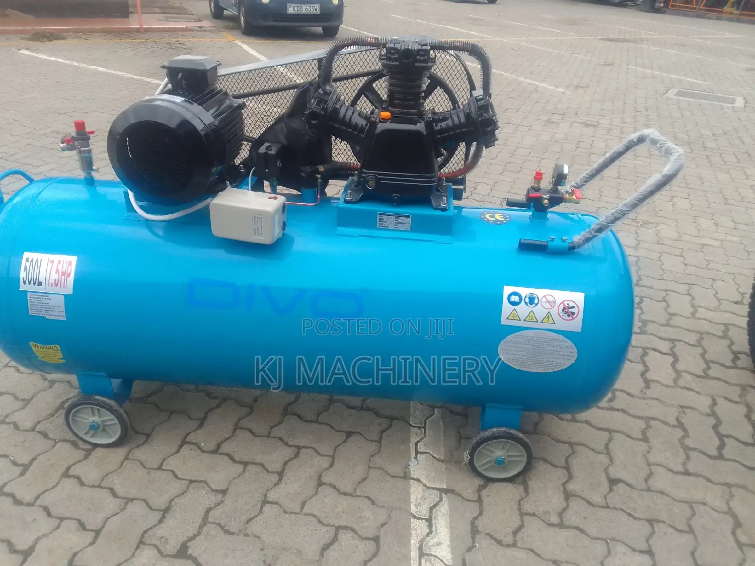 Three Phase Air Compressor 500l