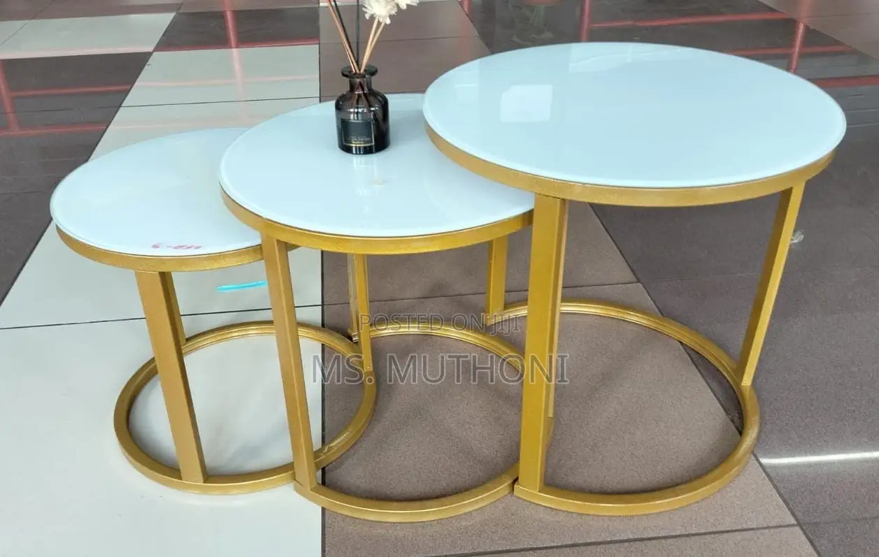 Glass Nesting Stools
