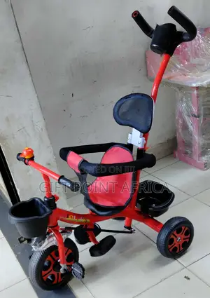 Push Handle Kids Tricycle