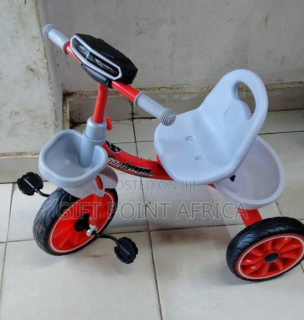 Kids Triacycle With Music Red in Color - thumbnail 2