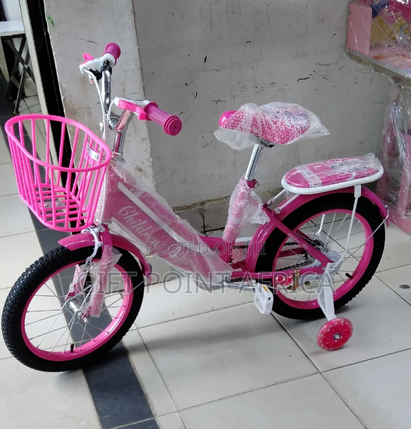 Pink Size 16" Kids Bike
