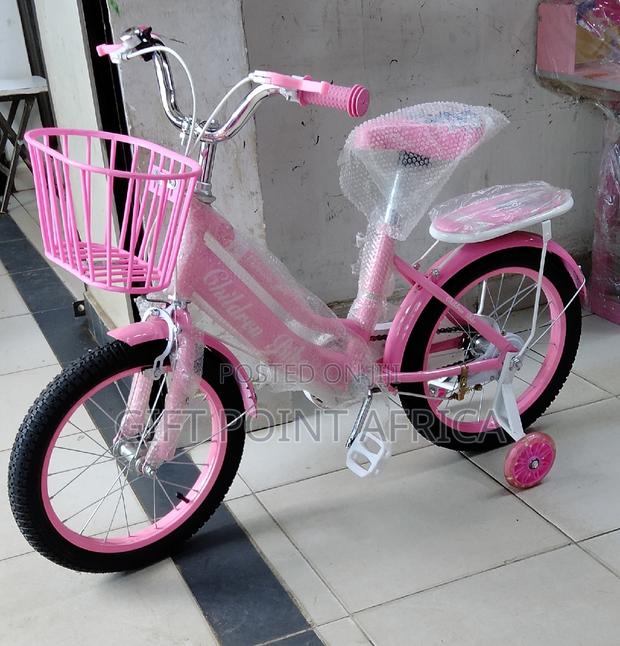 Size 16" Pink Bike for Kids - main view