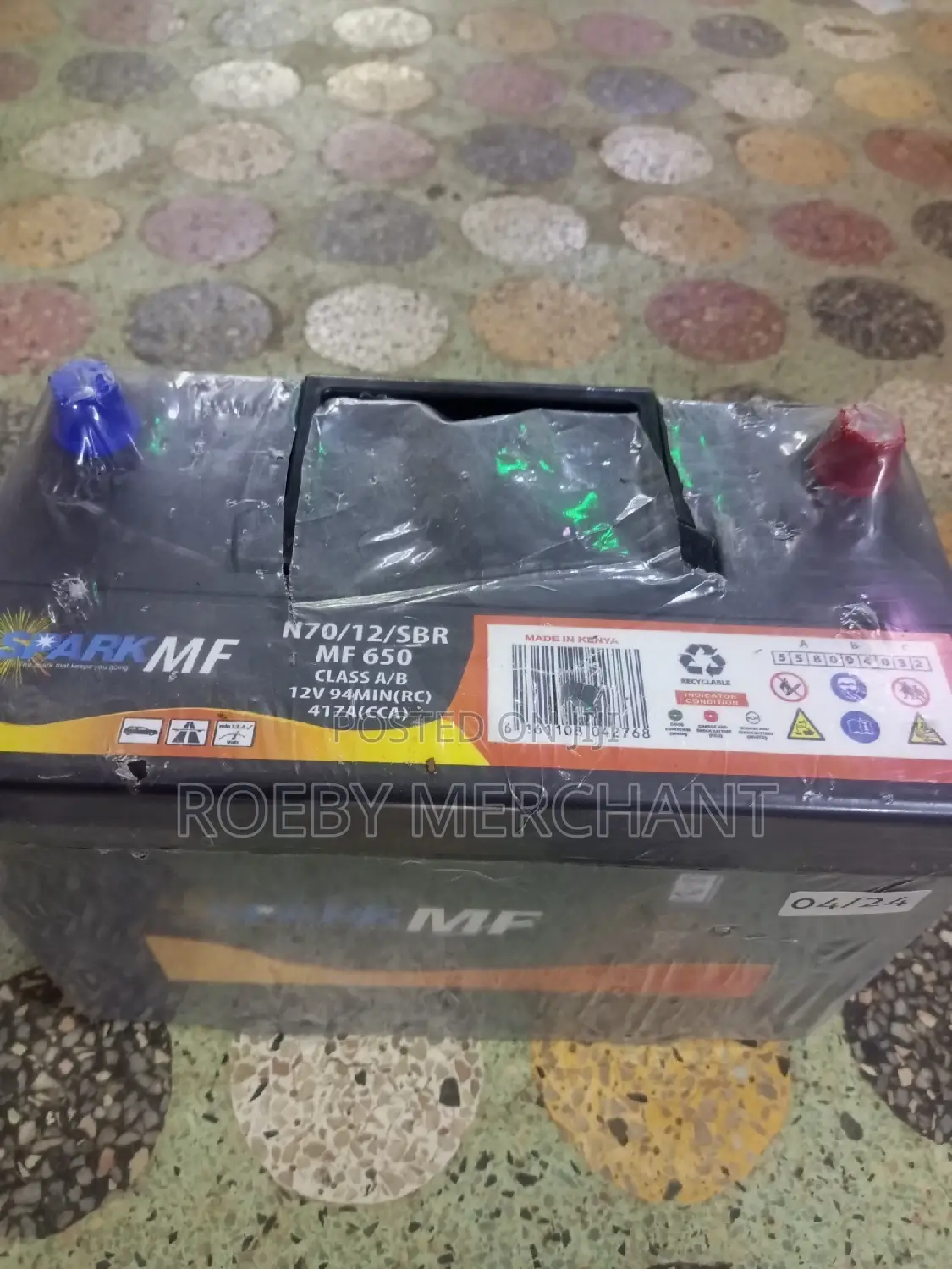 Spark Car Battery N70/ Car Battery N70