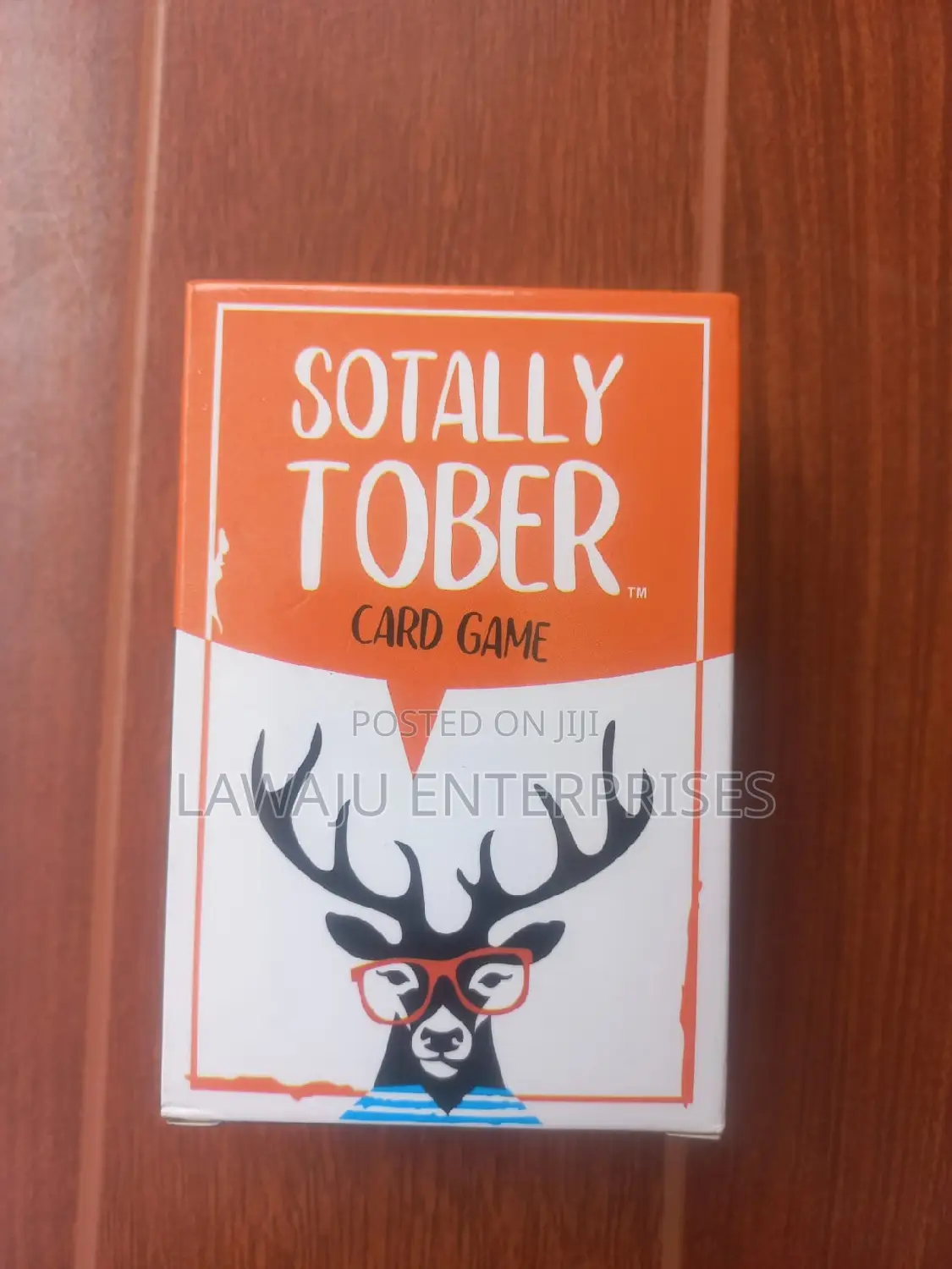 Sotally Sober Card Game