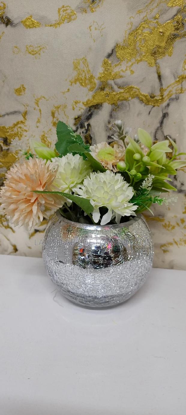 Silver Succulent Flower