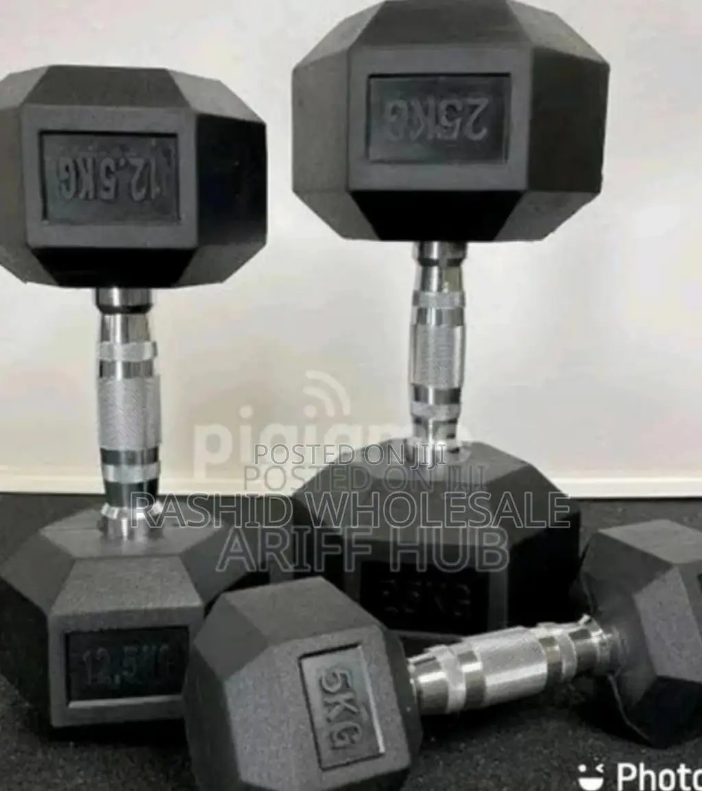 5kgs Hex Dumbbell