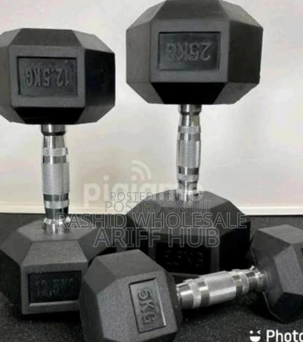 5kgs Hex Dumbbell