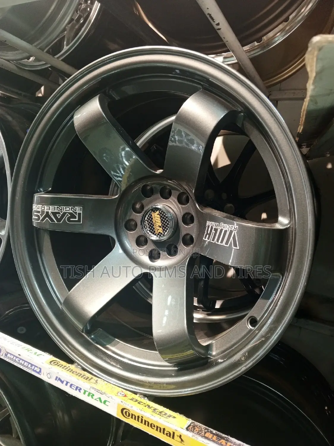 Rays 17 Inch Offset Rims Fitting Subaru, Mark X, Harrier