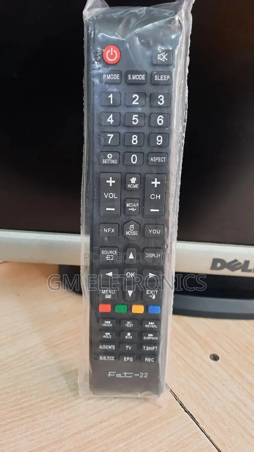 Vision [NFX,MOUSE,YOU] Replacement Remote.
