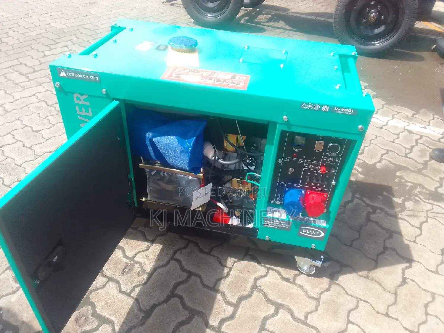 HL POWER 9.0 KVA Three Phase Diesel Silent.