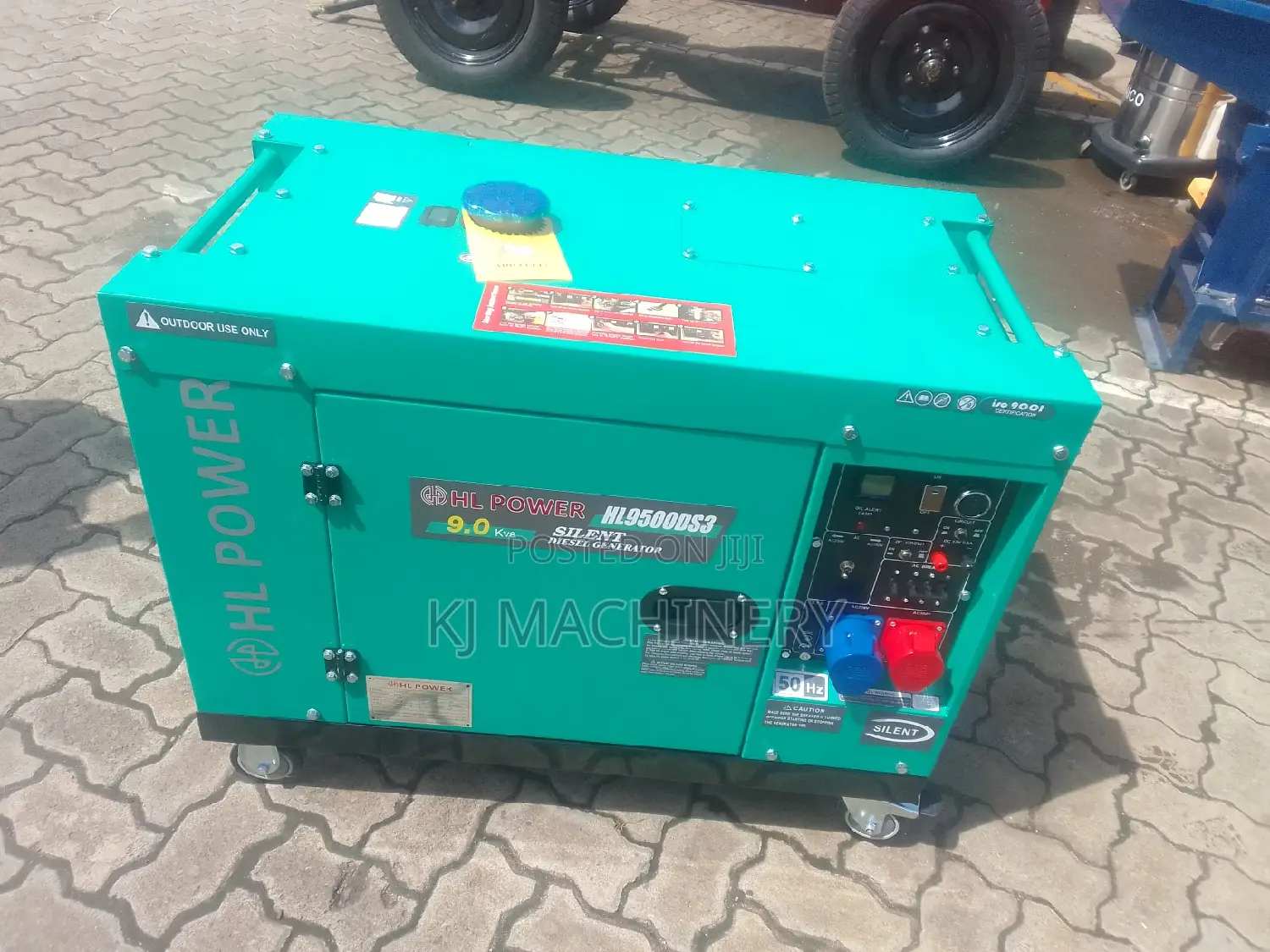 HL POWER 9.0 KVA Three Phase Diesel Silent.