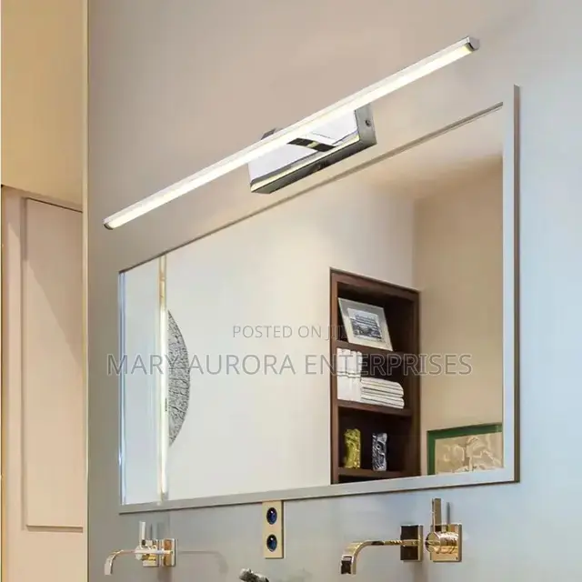 Chrome Indoor Mirror Light
