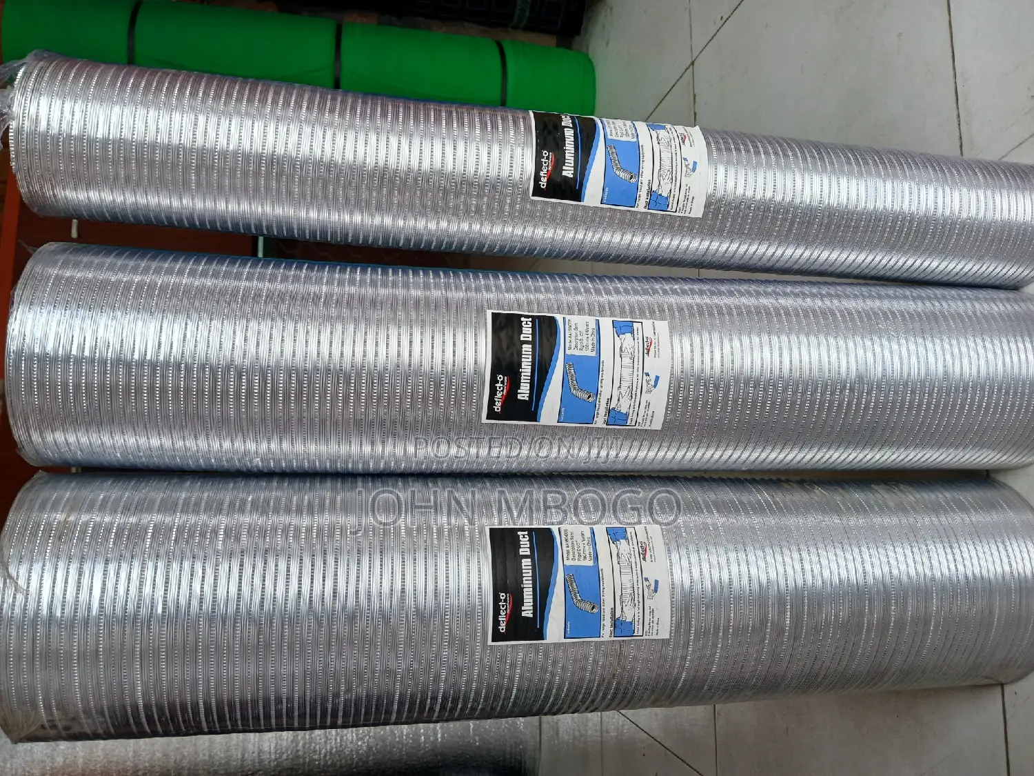 Heavy Duty Aluminium Duct 150mm