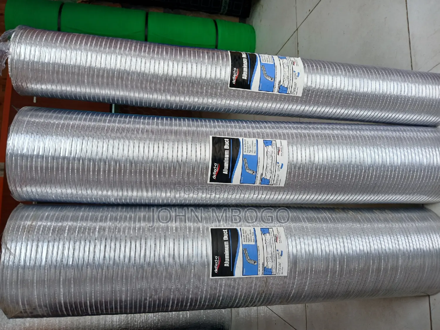 Heavy Duty Aluminium Duct 150mm