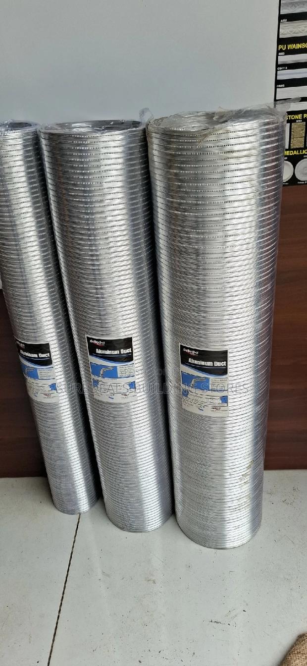4mtrs Flexible Aluminium Ducting Hose Pipe-100mm,150mm,180mm