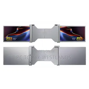 Triple Laptop Screen Extender Portable Monitor IPS Dual 15''