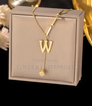 INITIAL LETTERS HYPOALLERGENIC, Non Fade, Stainless Steel