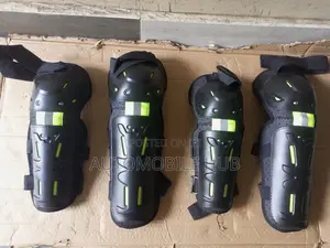 4 Piece Black Motorbike Riding Gears Elbow and Knee Guard