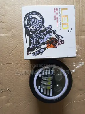 Motorcycle Headlamp Headlight With Case