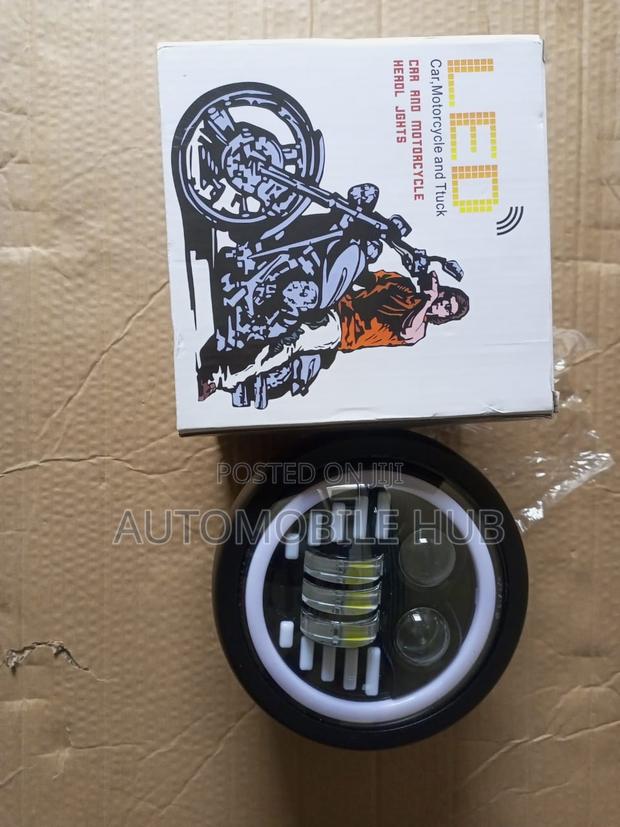 Motorcycle Headlamp Headlight With Case