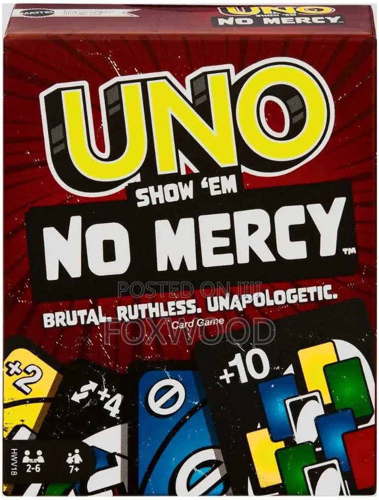 UNO Show 'Em No Mercy - Card Game