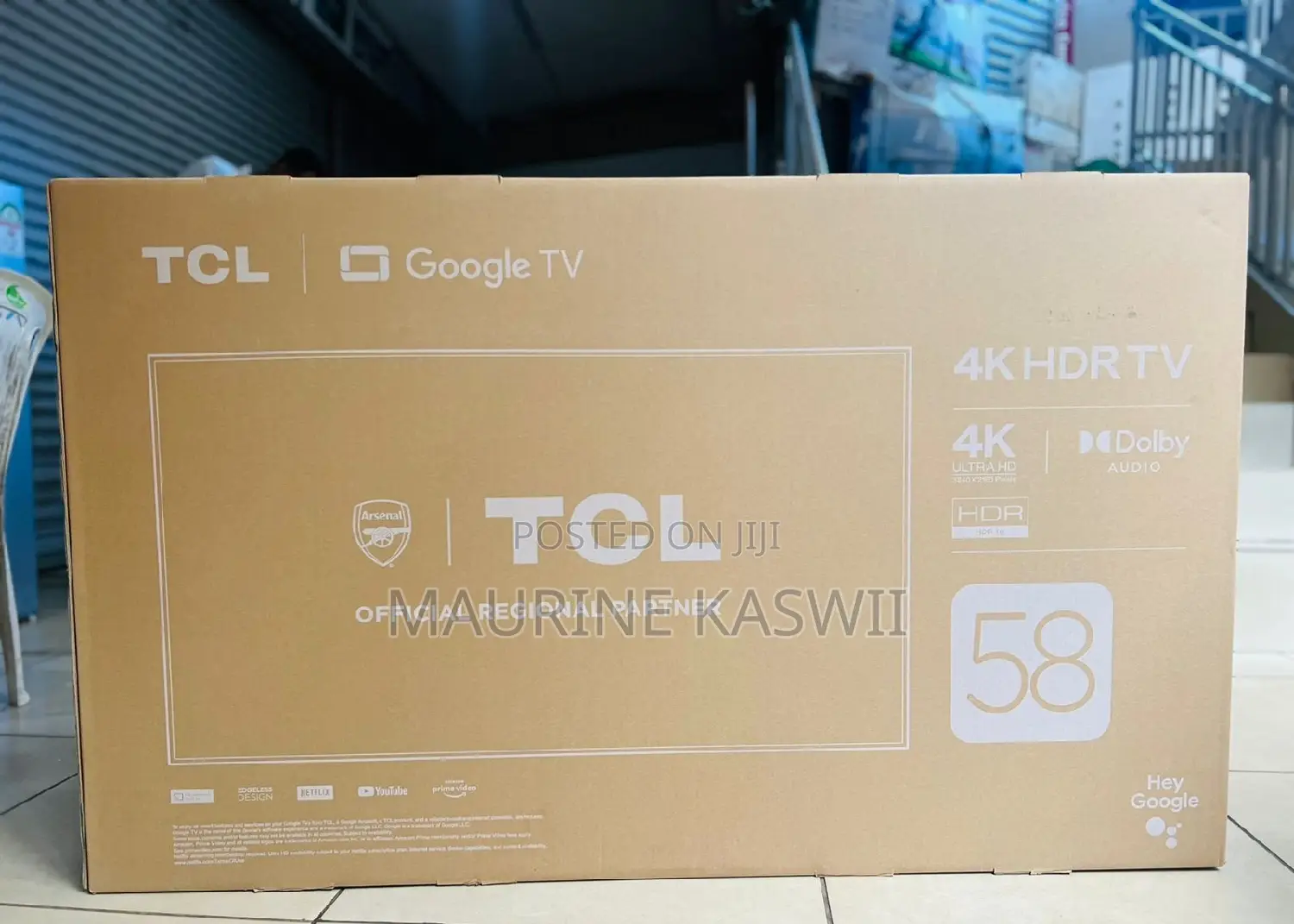 TCL 58 Smart Google Tv T635
