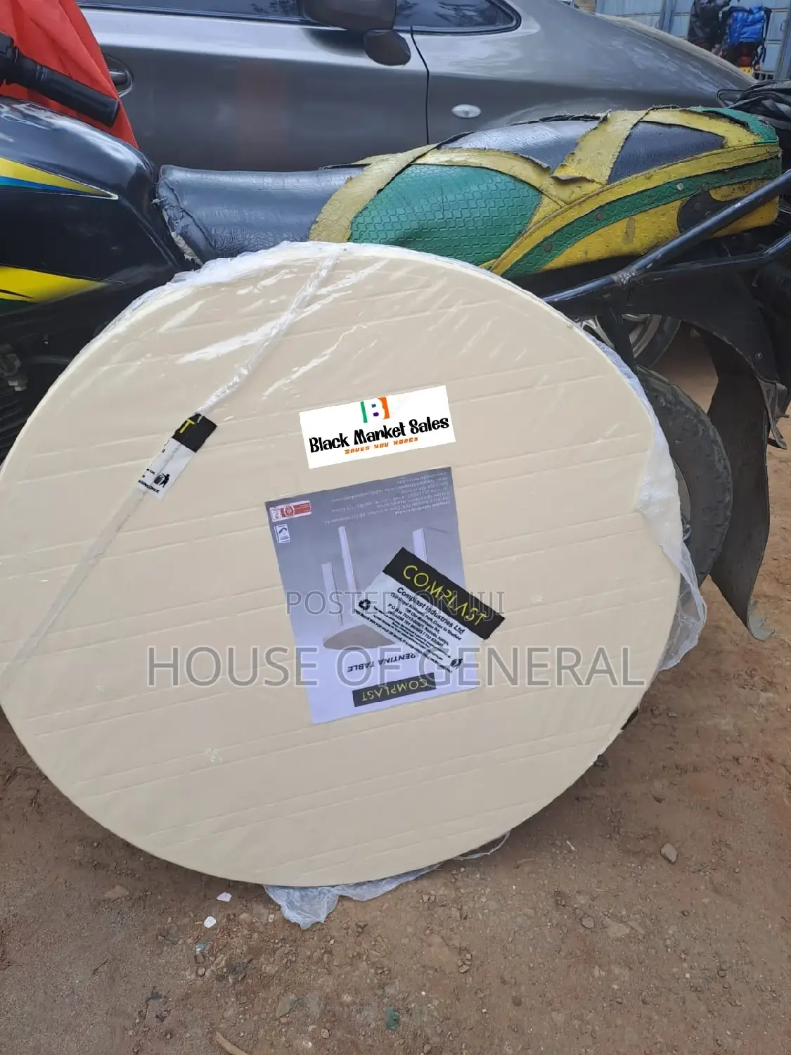 Round Heavy Duty Plastic Table