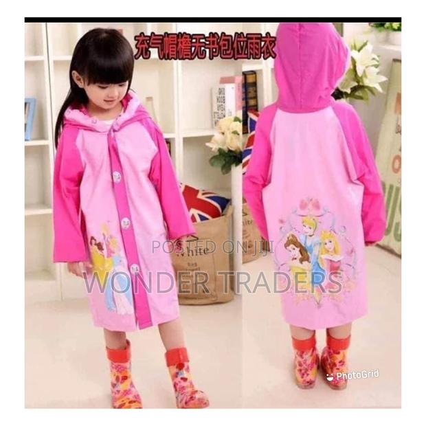 Kids Cartoon Themed Raincoats Available - main view