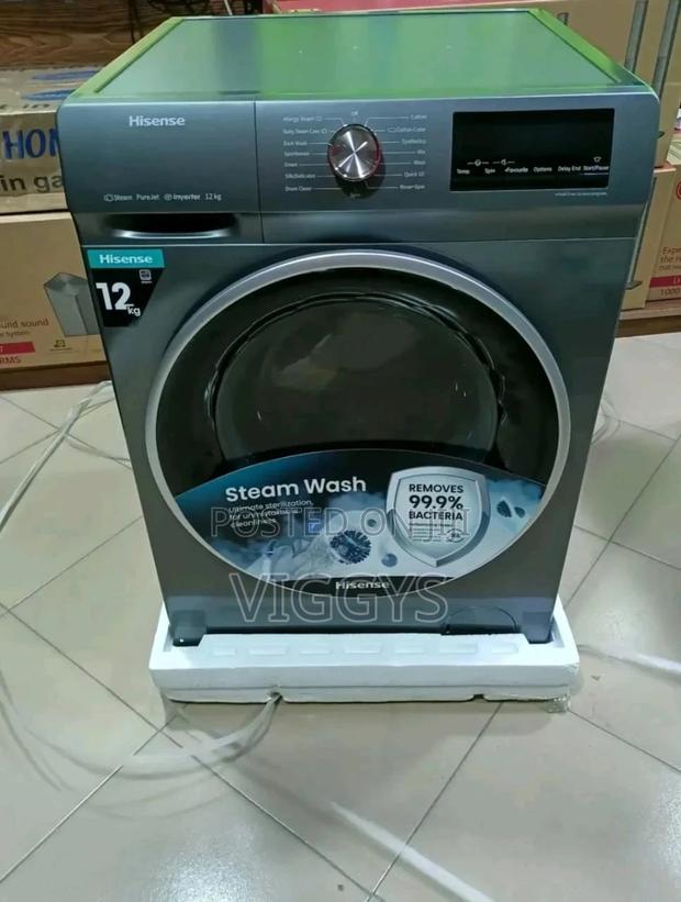 Hisense 12kg and 8kg Drier Washing Machine Front Load