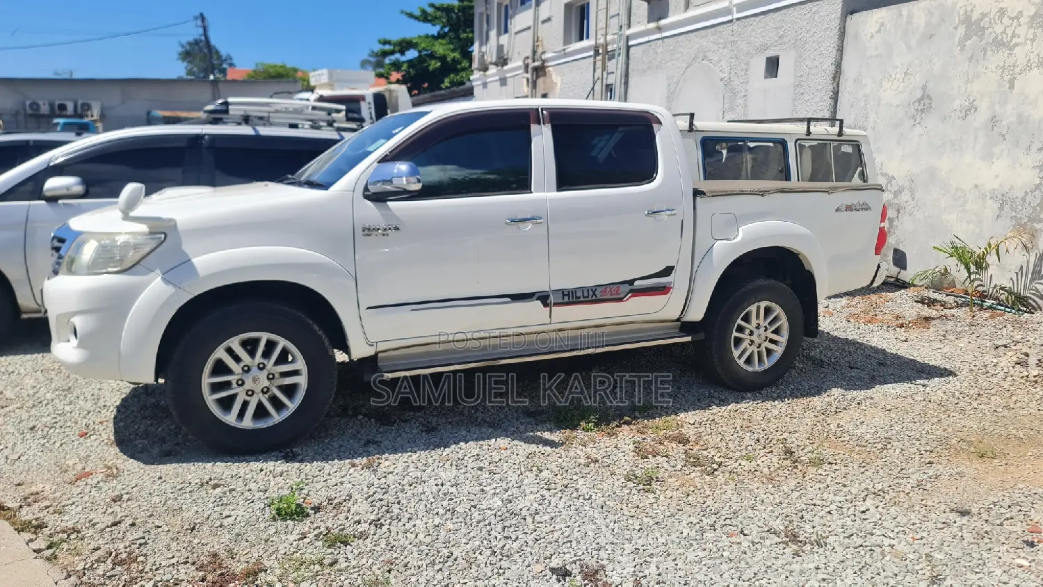 Toyota Hilux 2015 White