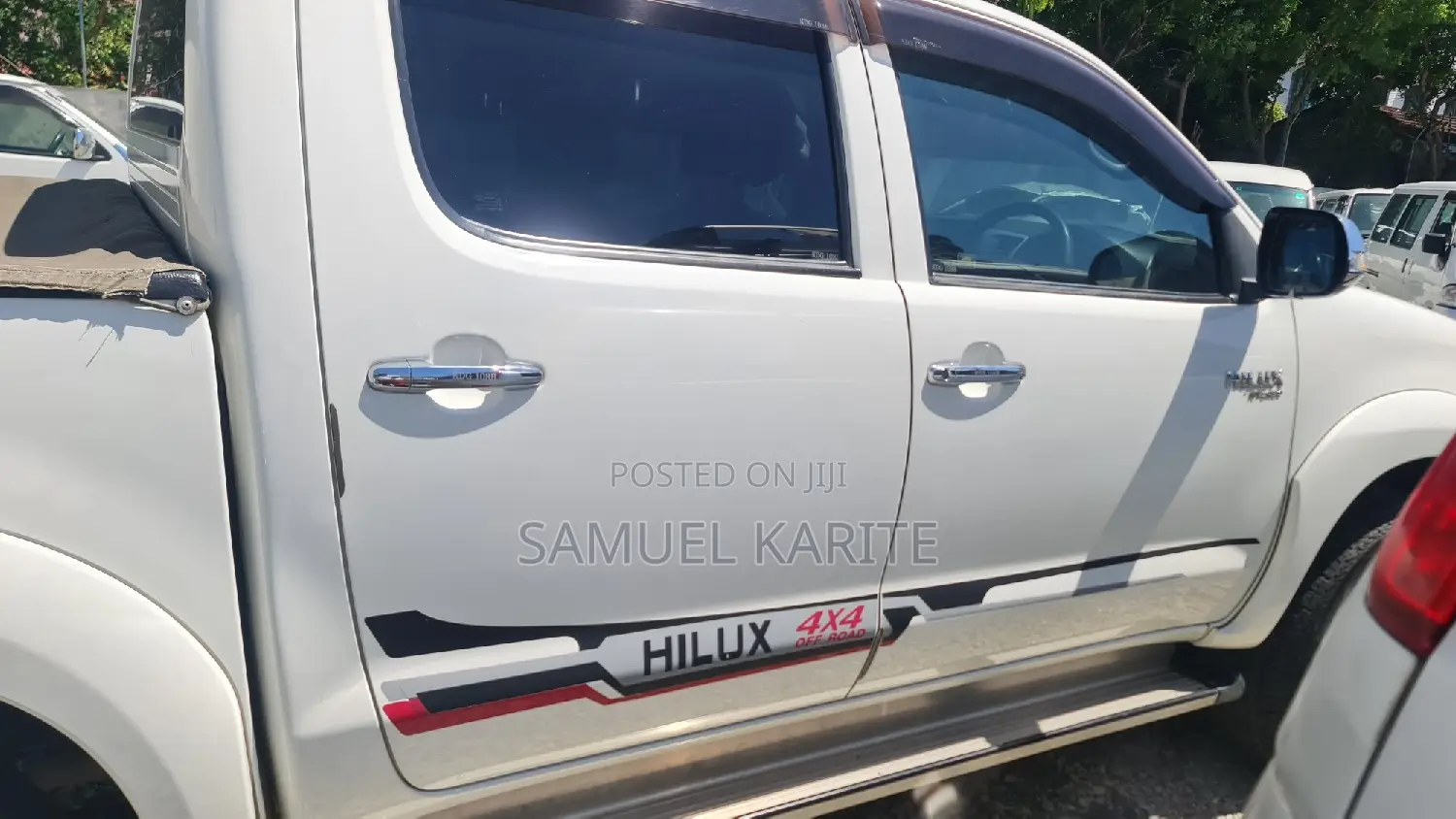 Toyota Hilux 2015 White