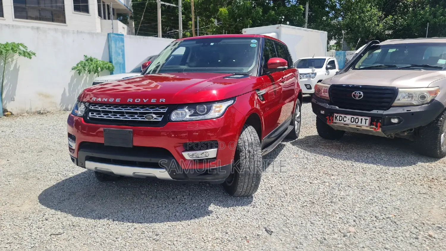 Land Rover Discovery Sport 2018 Red