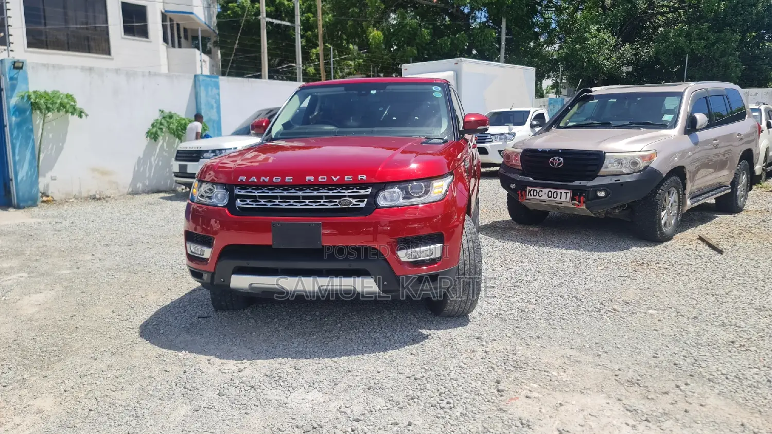 Land Rover Discovery Sport 2018 Red
