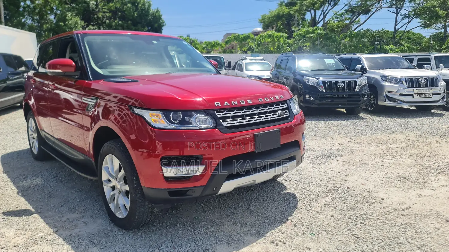Land Rover Discovery Sport 2018 Red
