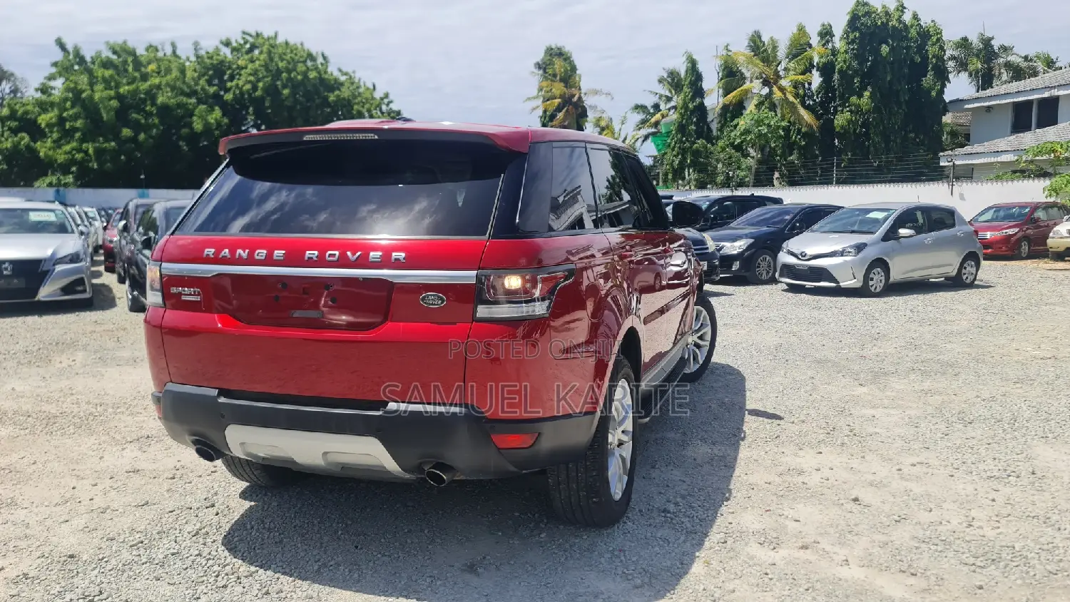 Land Rover Discovery Sport 2018 Red