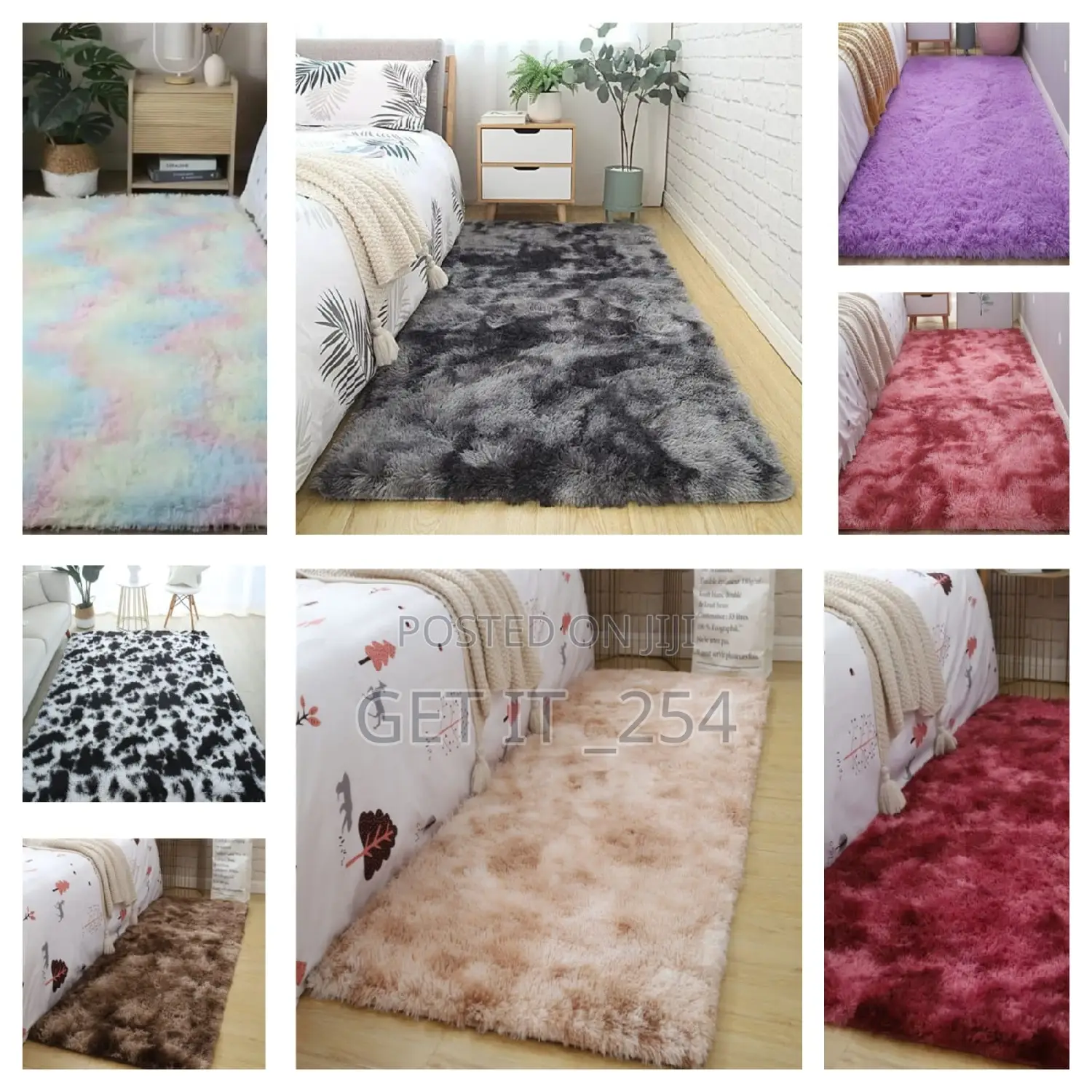 *Warm Soft Bedside Fluffy Mats*
 *Size:* 120cm*180cm
