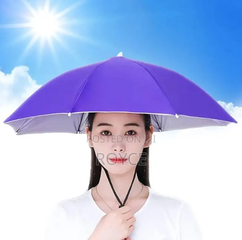 Hands Free Umbrella Hats