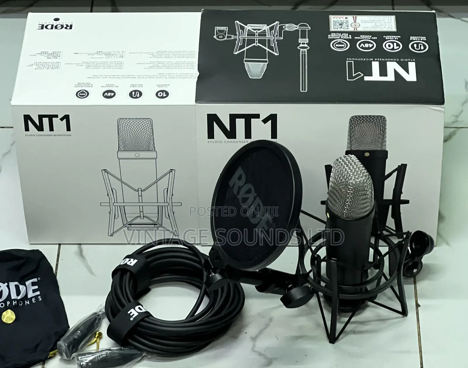 Rode Studio Condenser Microphone Rode Nt1 Signature Series