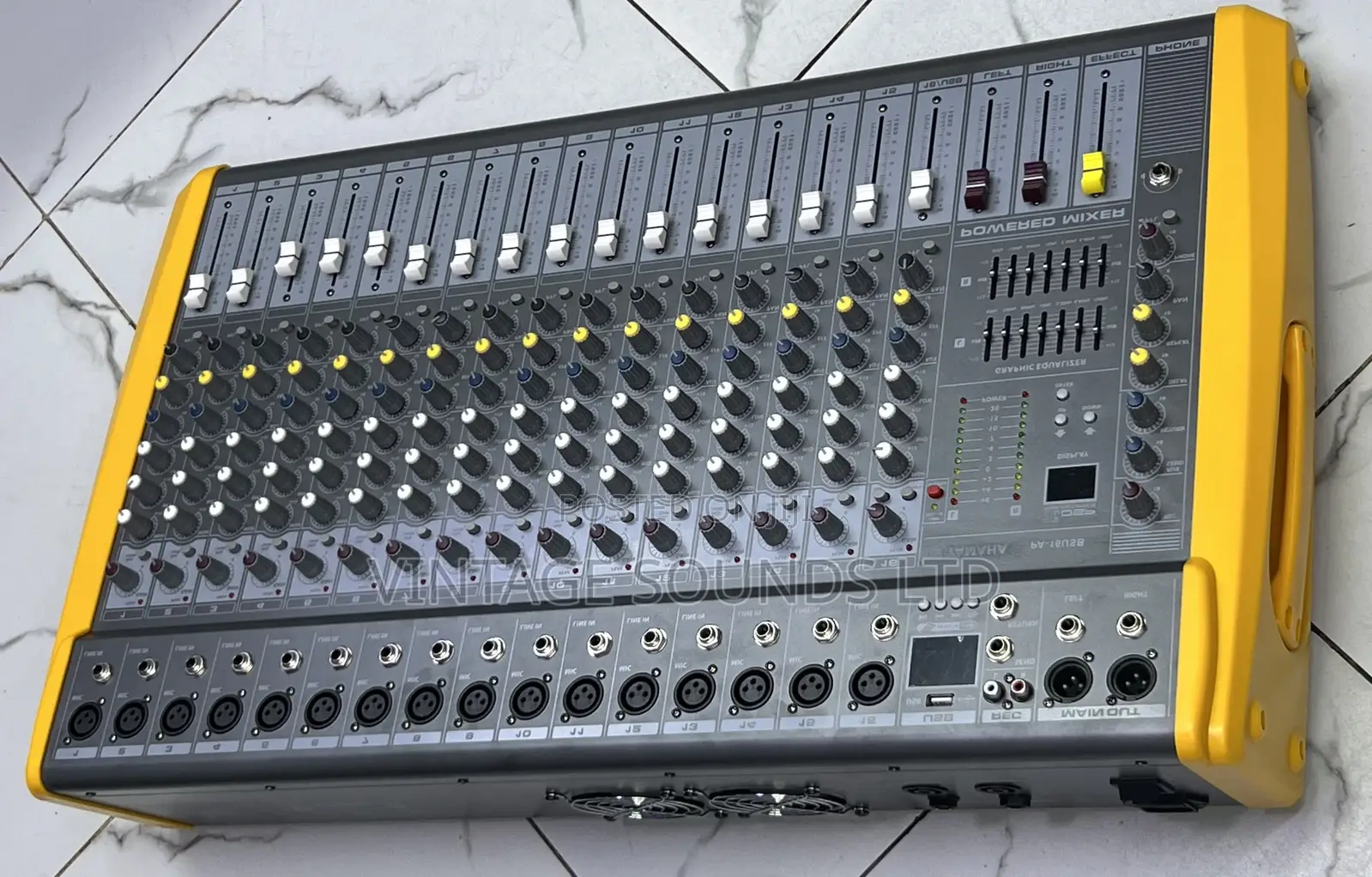 Yamaha Powered Mixer Amplifier Pmx16 Series USB Bluetooth