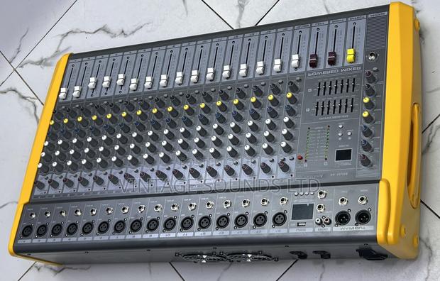 Yamaha Powered Mixer Amplifier Pmx16 Series USB Bluetooth