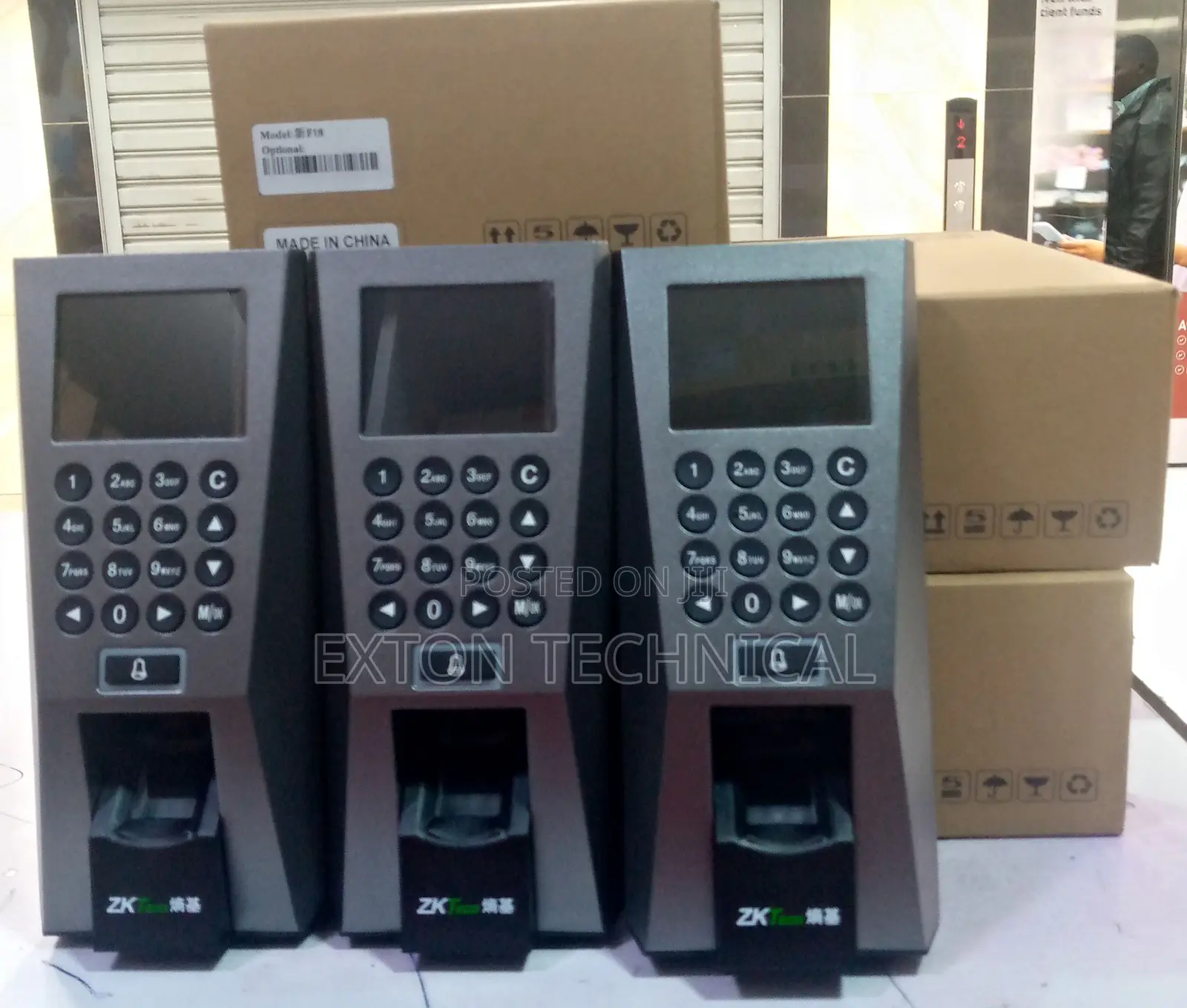Zkteco ZK F18 Biometric Fingerprint Attendance With Wifi