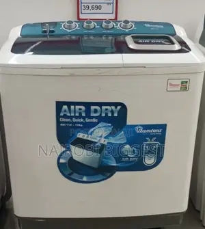✓Ramtons Rm-116 10kgs Twin-Tub Washing Machine