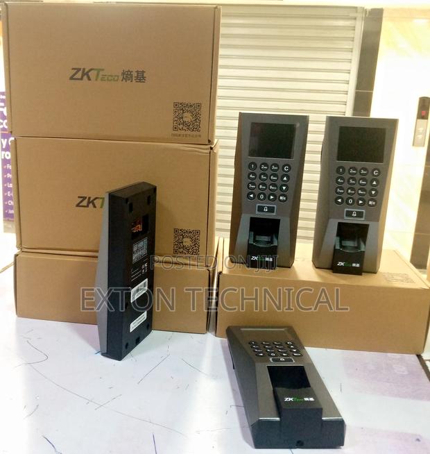 F18 Fingerprint Access Control Terminal - main view