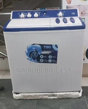 Von Valw-12mfw 12kg Twin Tub Washing Machine