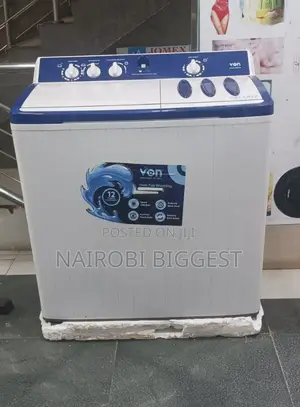 Von Valw-12mfw 12kg Twin Tub Washing Machine