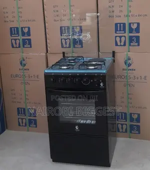 Euroken 3+1 Standing Cooker With Electric Oven Cooker