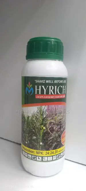 Hyrich Foliar Fertilizer NPK 24:24:24 + Te 500 ML