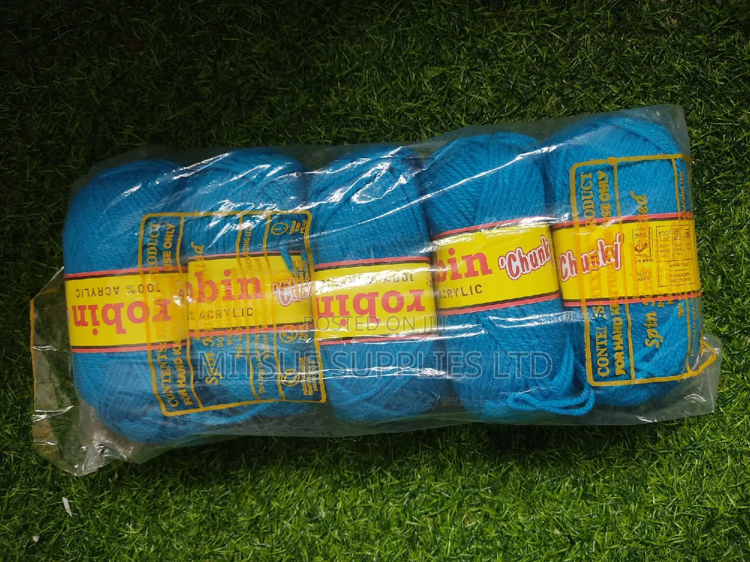 Acrylic Robin Chunky Yarn 4 Ply - Code 7009 ( Packet of 5)