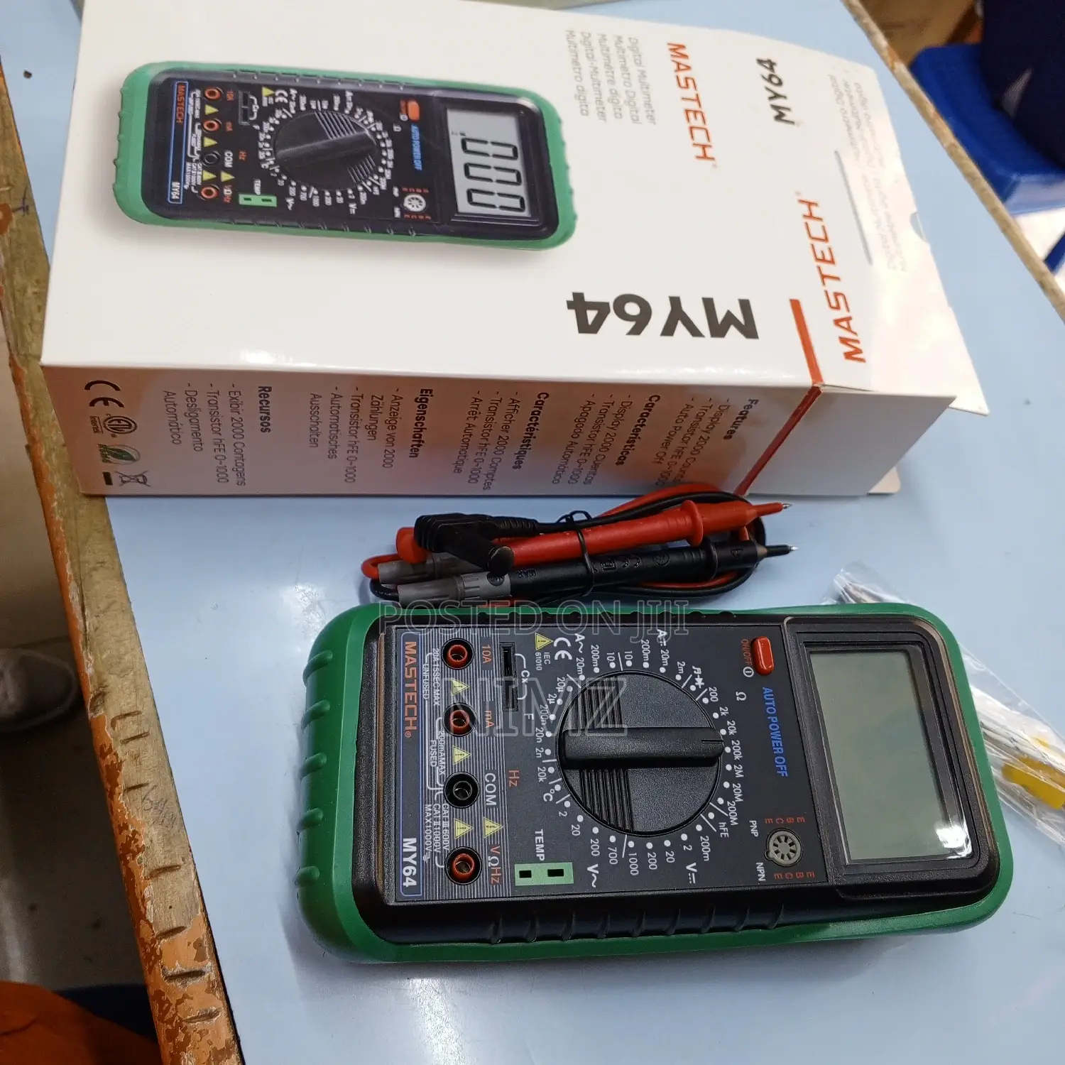 MASTECH MY64 Digital Multimeter AC/DC Voltage Current